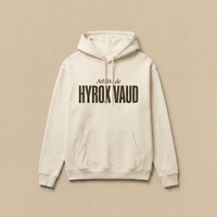 Blanc - Athlete de - Hyrox Vaud Hoodie