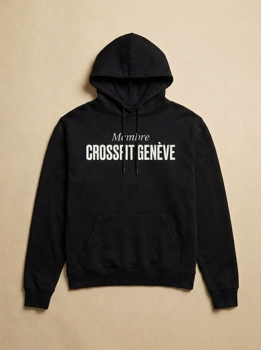 Noir - Membre - CrossFit Geneve Hoodie