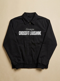 Noir - Groupe - CrossFit Lausanne Veste