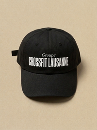 Noir - Groupe - CrossFit Lausanne Casquette