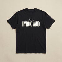 Noir - Membre - Hyrox Vaud Tee