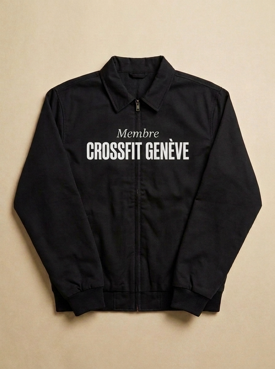 Noir - Membre - CrossFit Geneve Veste
