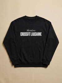 Noir - Membre - CrossFit Lausanne Sweatshirt