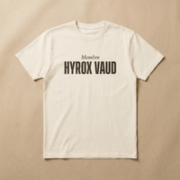 Blanc - Membre - Hyrox Vaud Tee