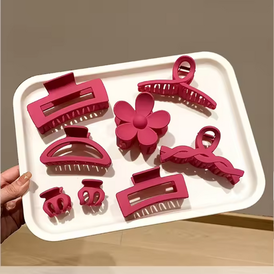 Set van 7 Haarclips